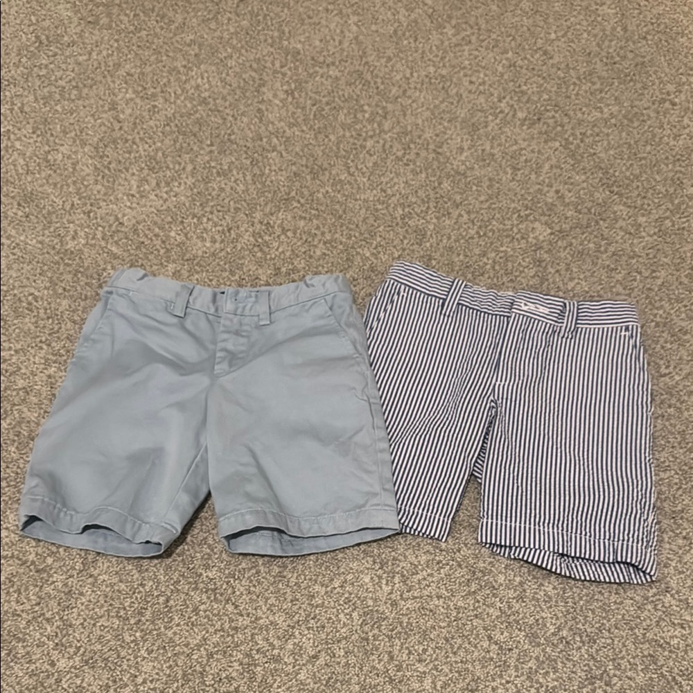 EUC Polo by Ralph Lauren Kids light Blue and Seersucker shorts